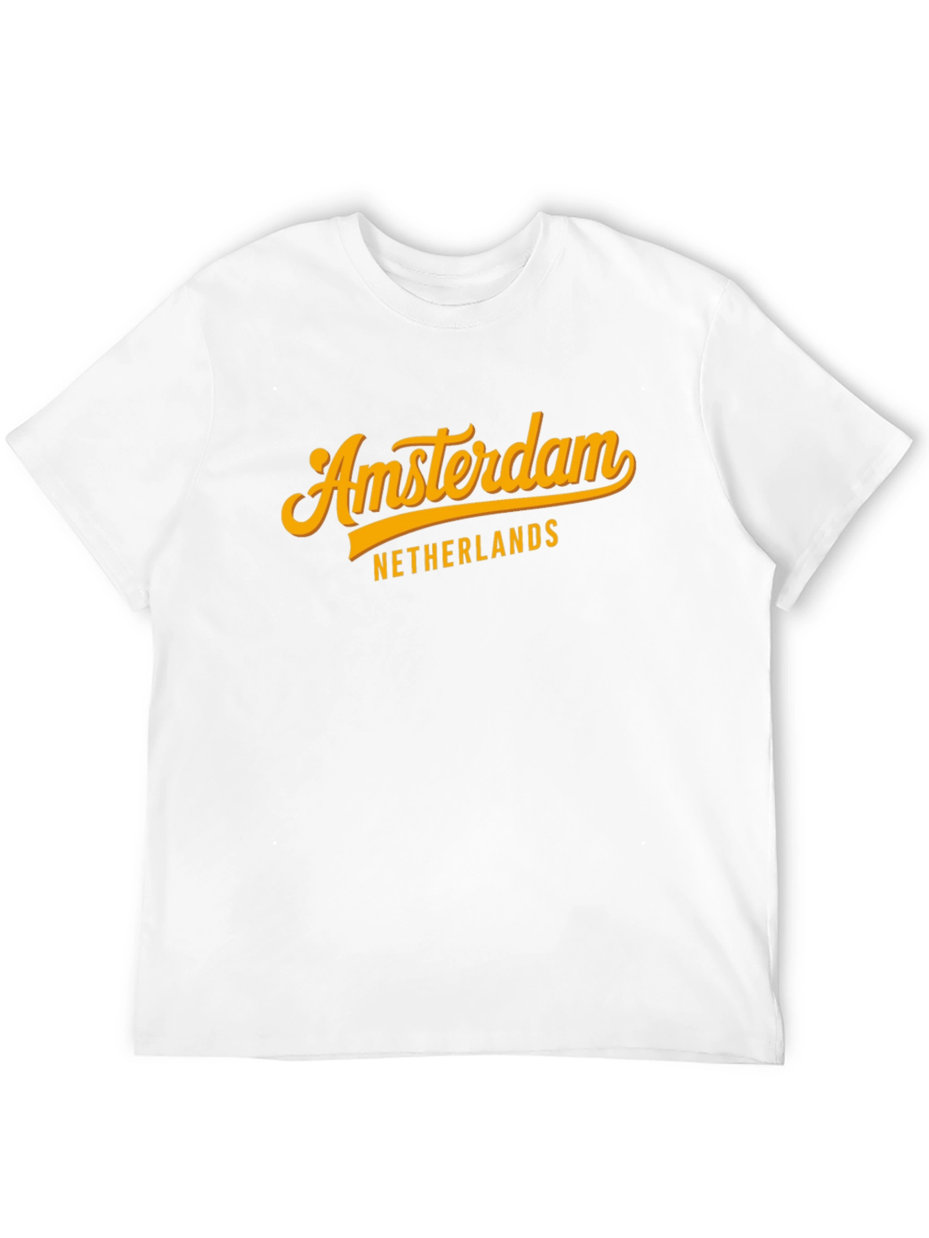 Amsterdam Netherlands Graphic Tee - Stylish Black T-Shirt