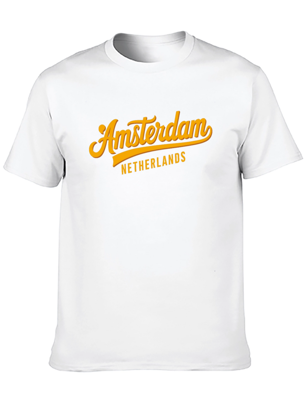 Amsterdam Netherlands Graphic Tee - Stylish Black T-Shirt