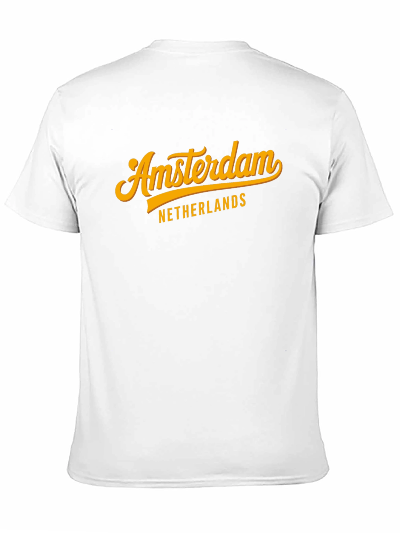 Amsterdam Netherlands Graphic Tee - Stylish Black T-Shirt