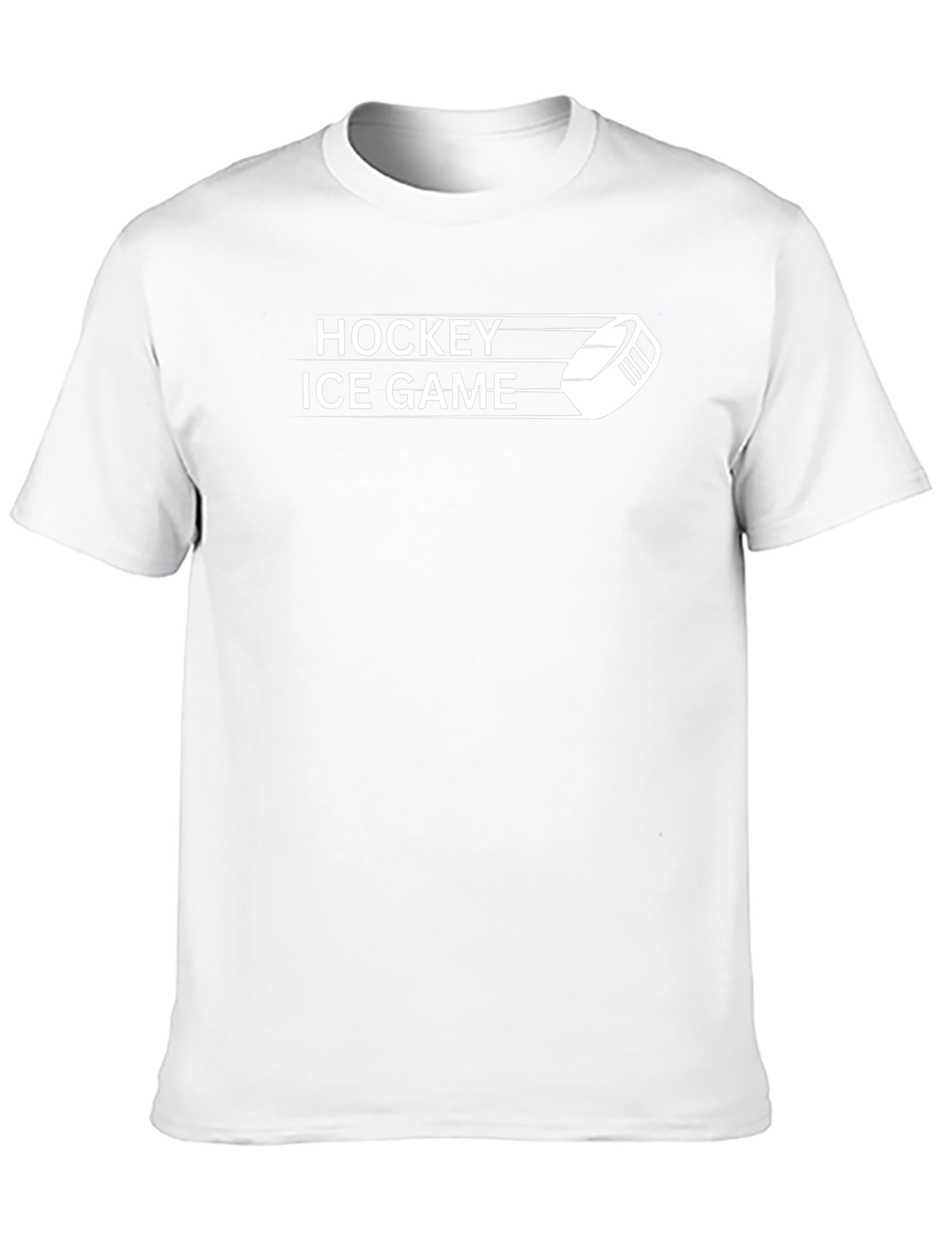 Hockey Ice Game T-Shirt - Cool Sports Tee