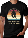 Old Man Skateboard T-Shirt