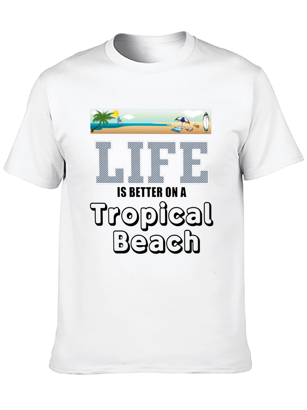 Tropical Beach Life T-Shirt