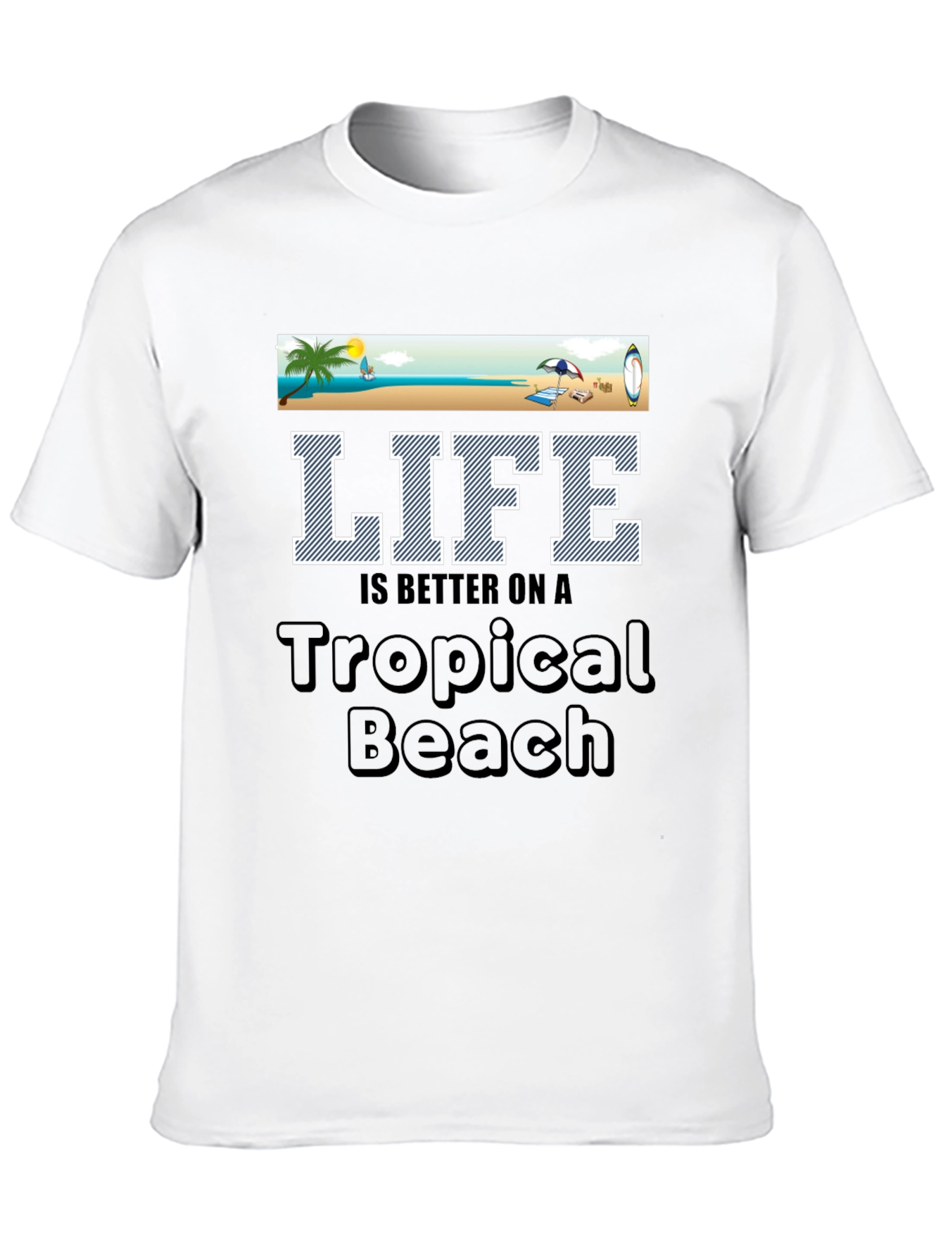 Tropical Beach Life T-Shirt