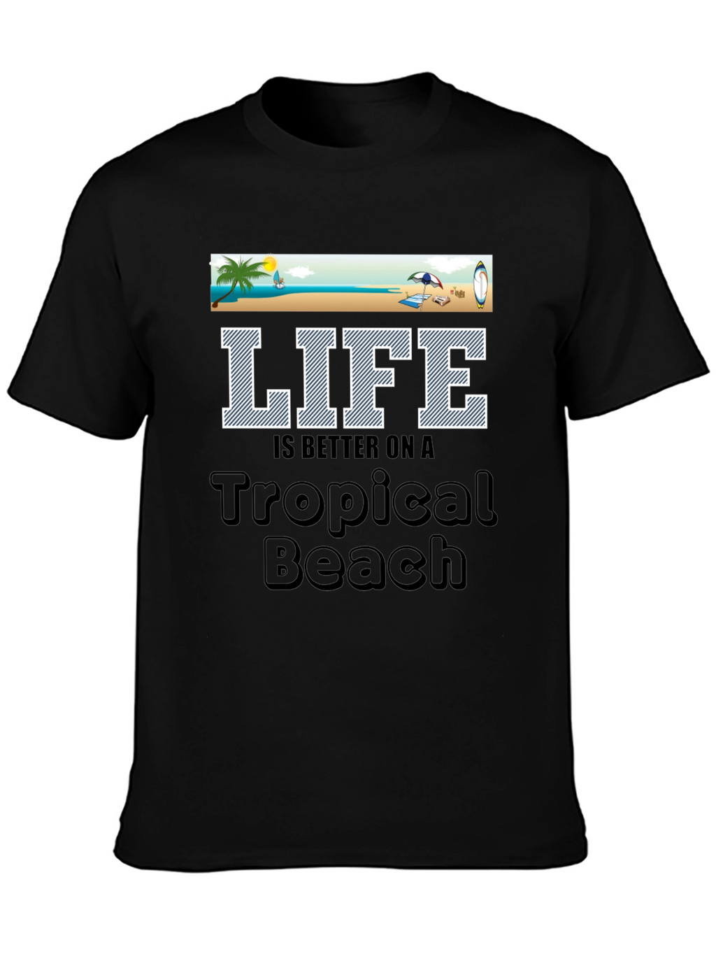 Tropical Beach Life T-Shirt