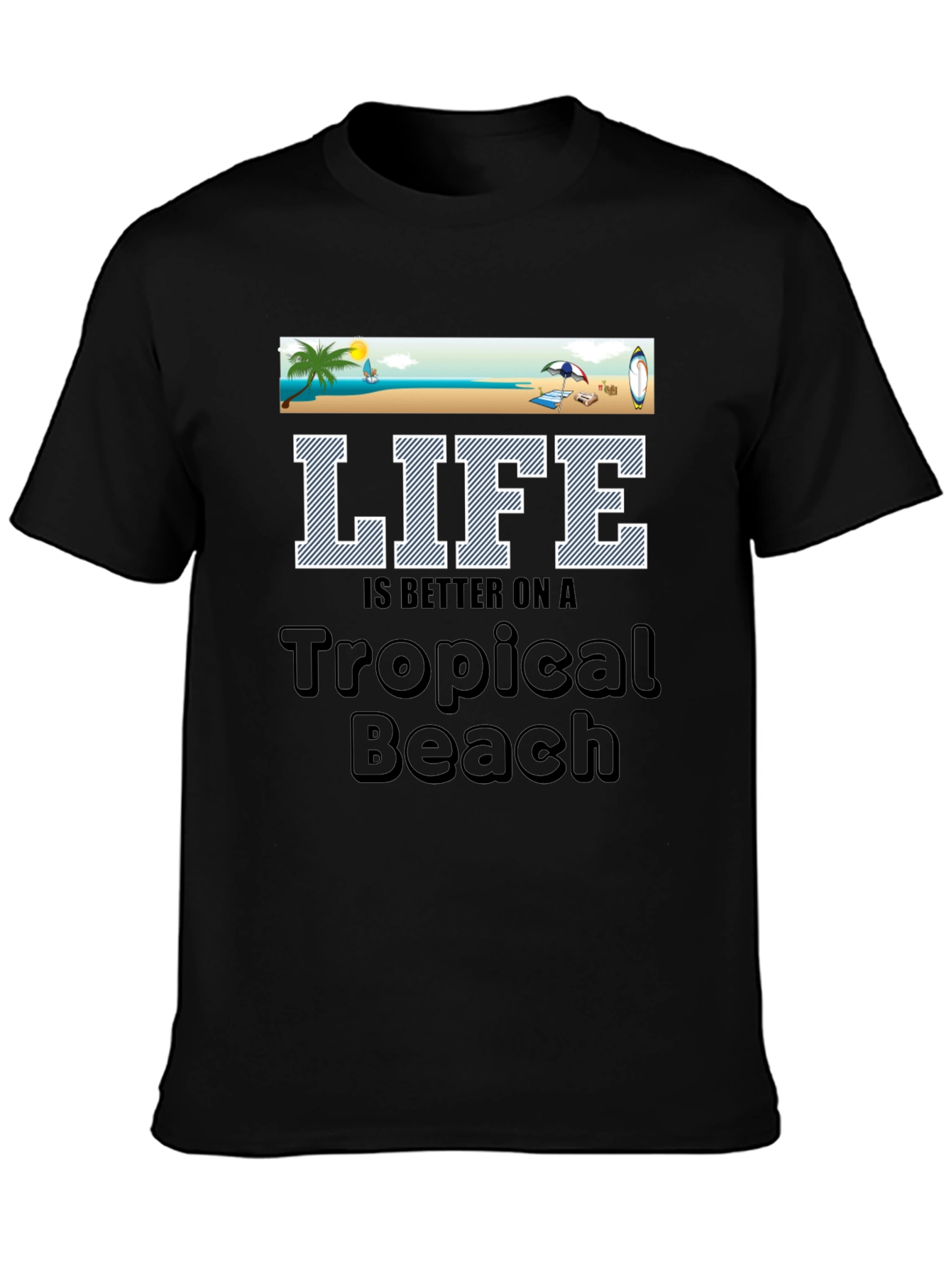 Tropical Beach Life T-Shirt