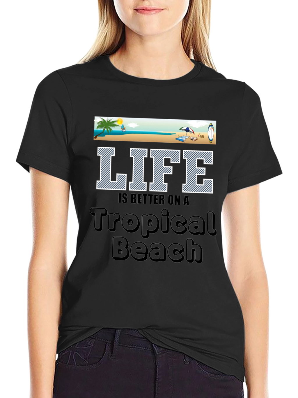 Tropical Beach Life T-Shirt