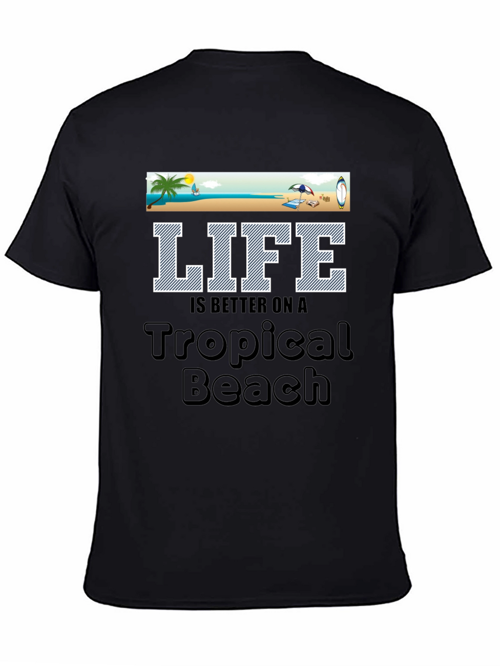 Tropical Beach Life T-Shirt