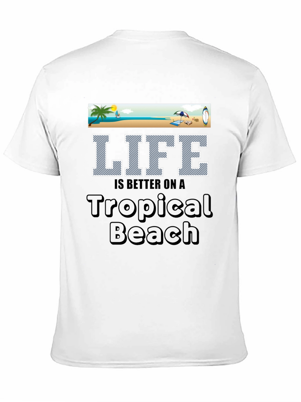 Tropical Beach Life T-Shirt
