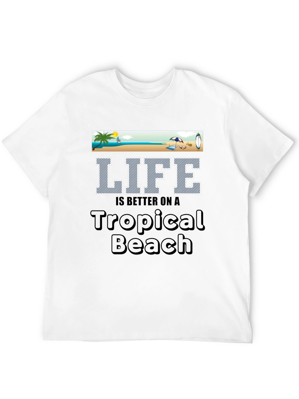 Tropical Beach Life T-Shirt