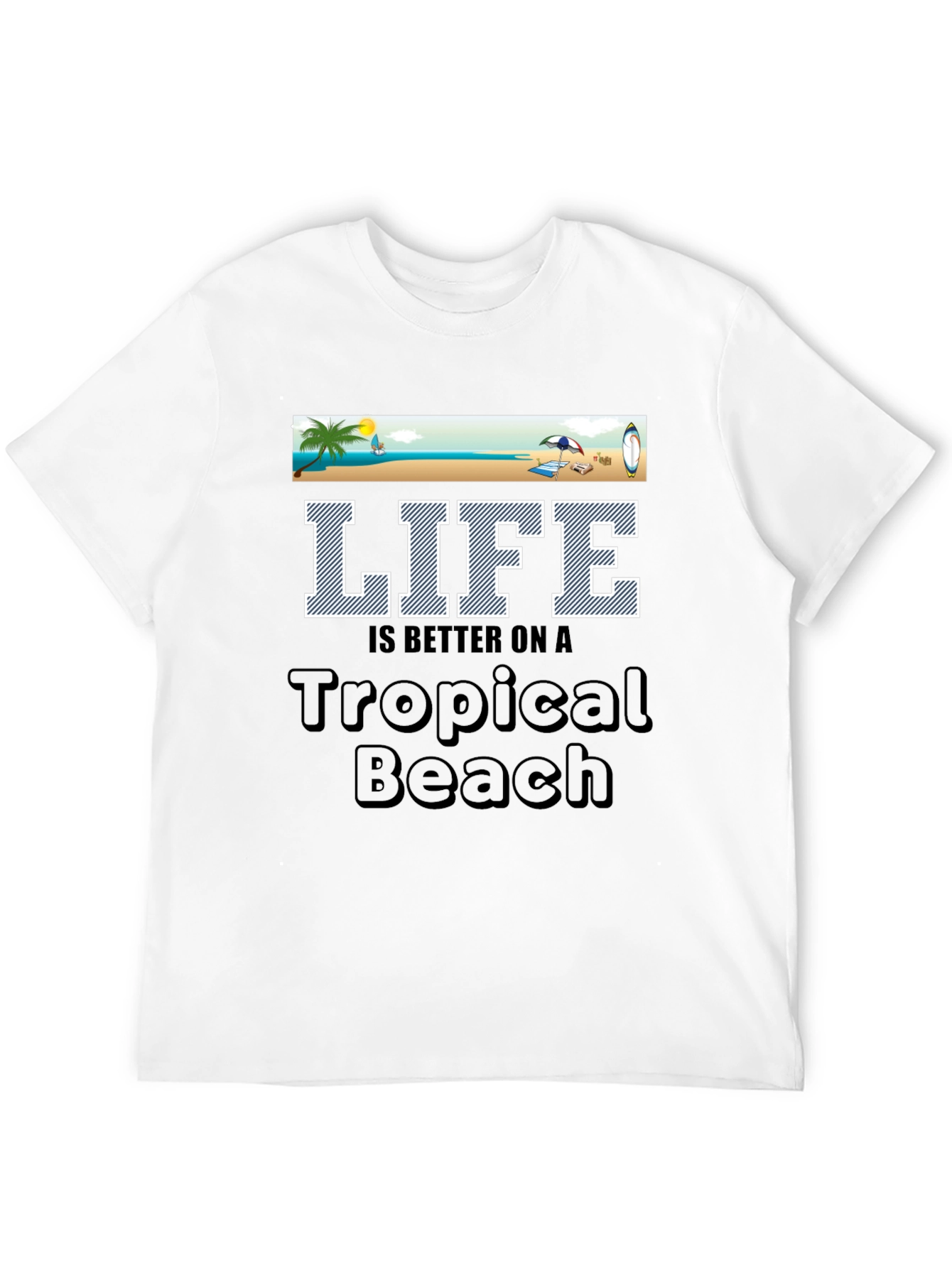 Tropical Beach Life T-Shirt