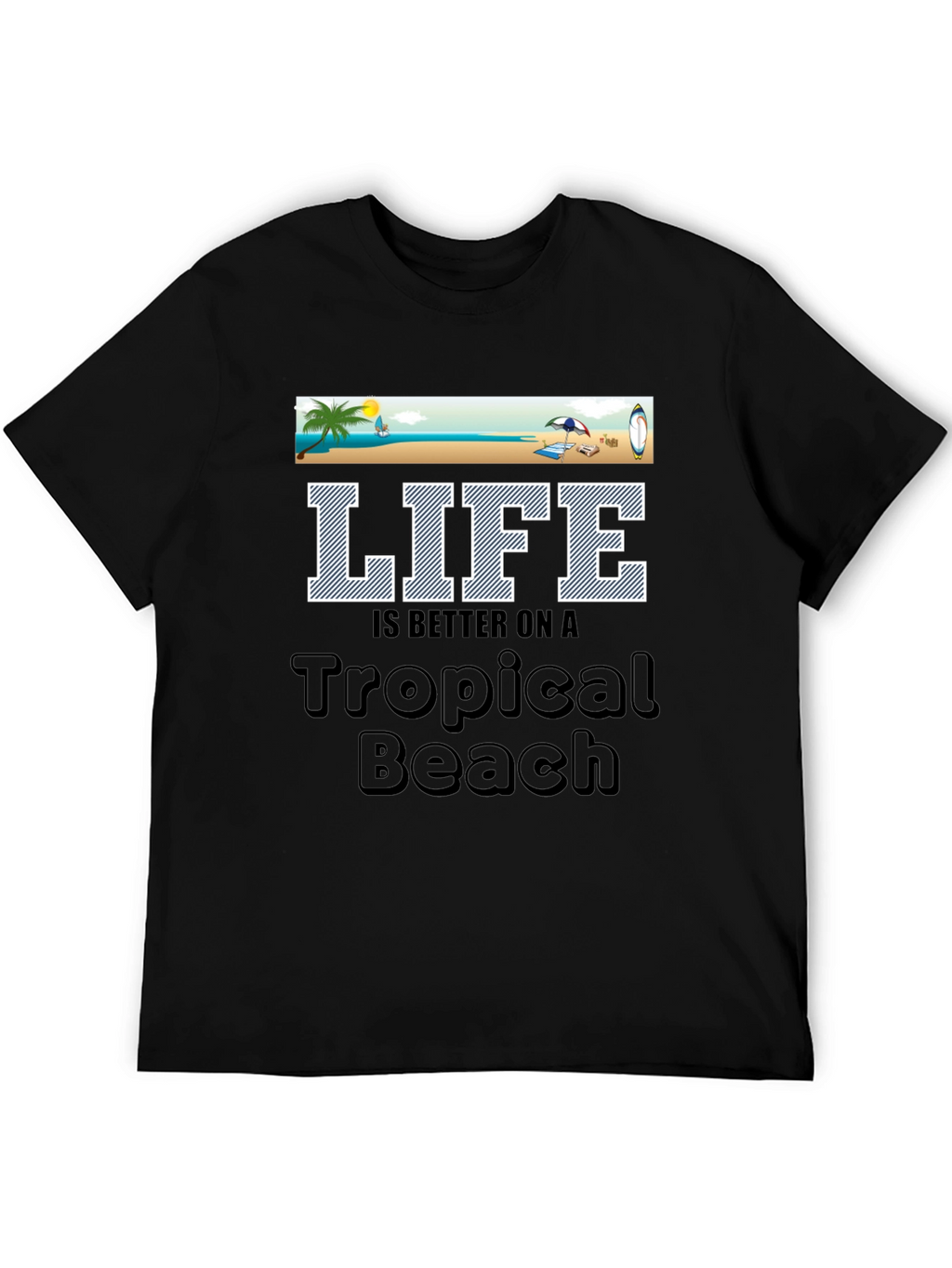 Tropical Beach Life T-Shirt