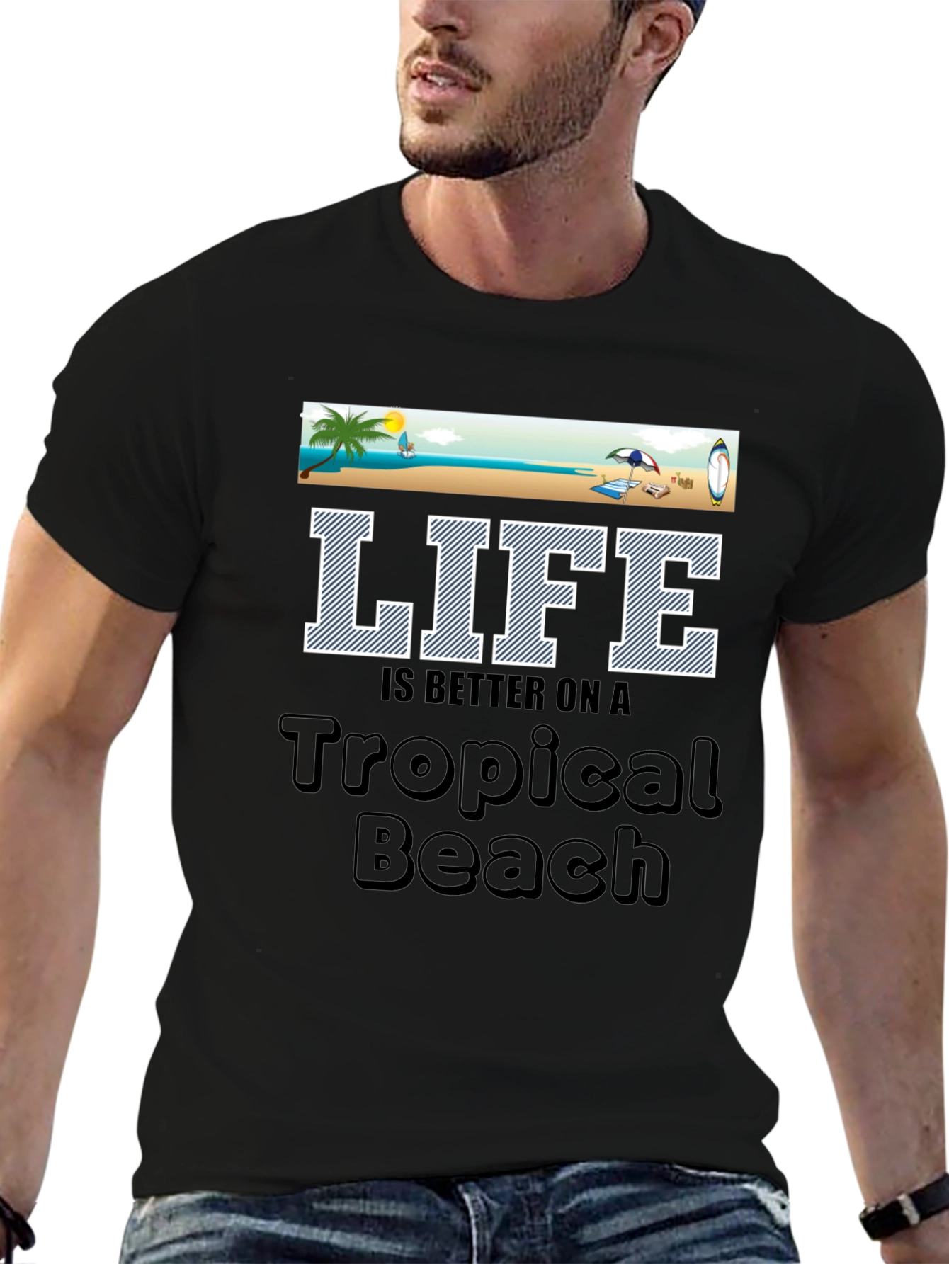 Tropical Beach Life T-Shirt