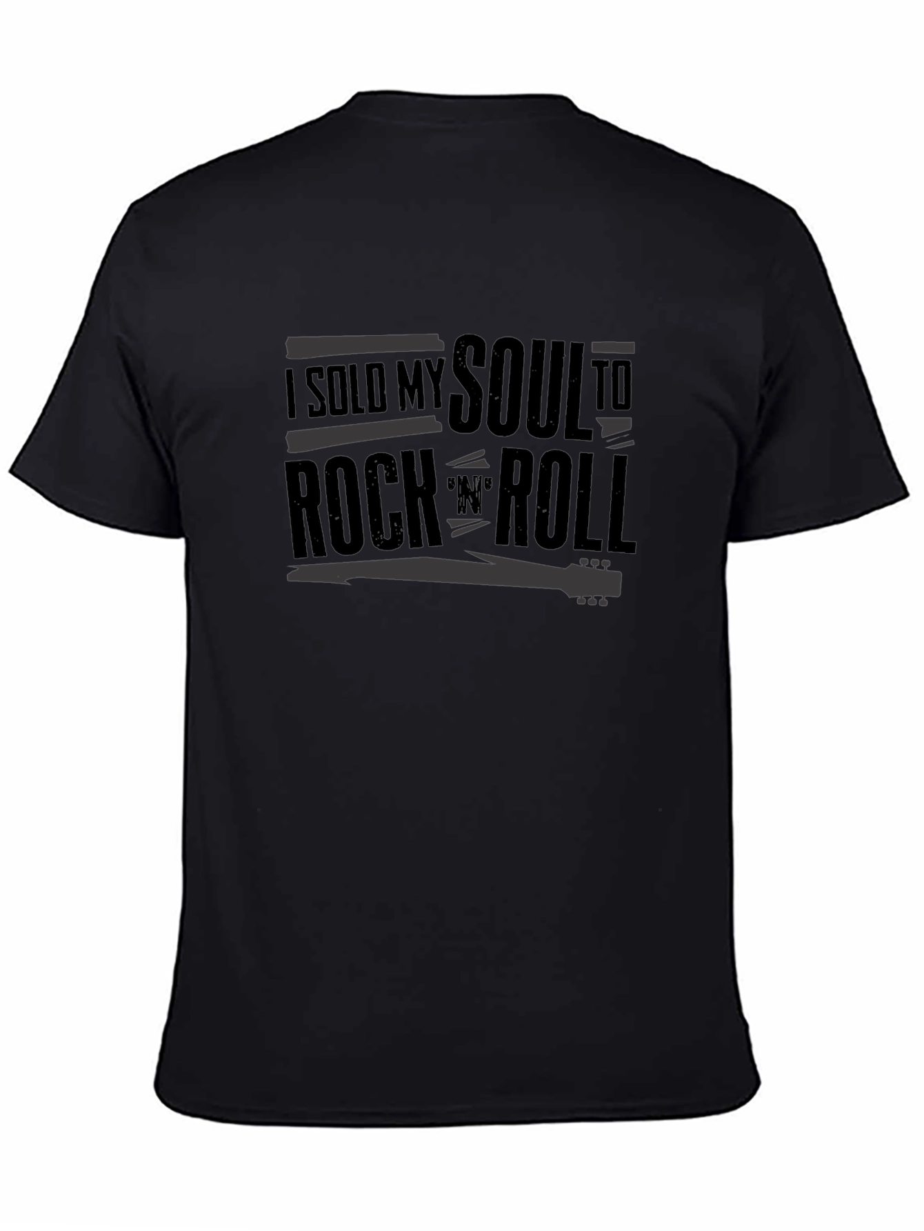 I Sold My Soul to Rock N Roll Graphic Tee