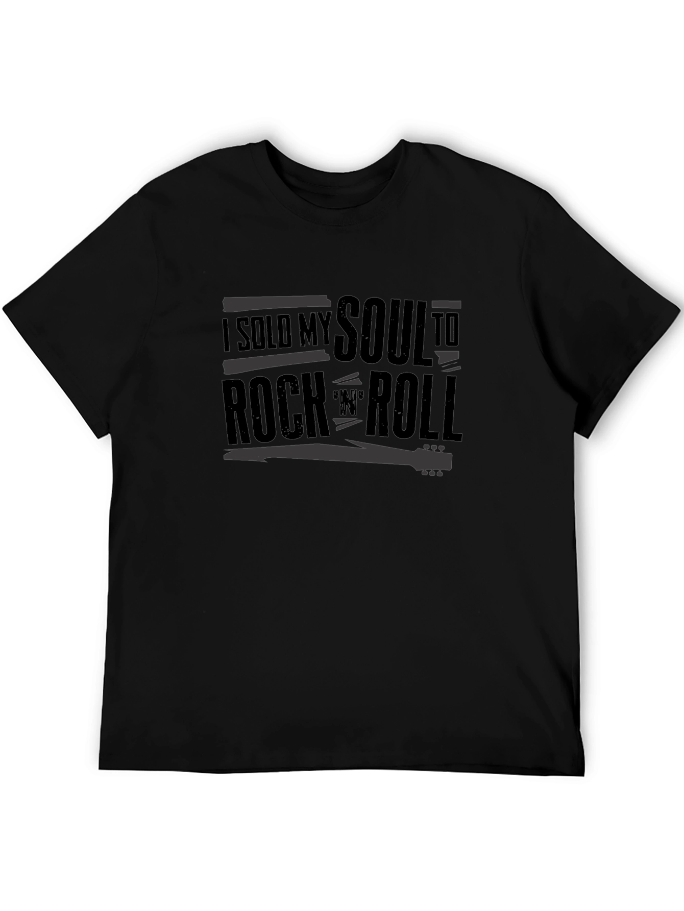 I Sold My Soul to Rock N Roll Graphic Tee