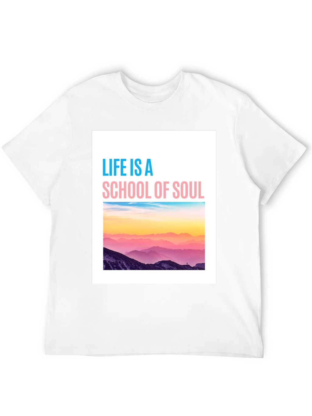 Life is a School of Soul Graphic Tee