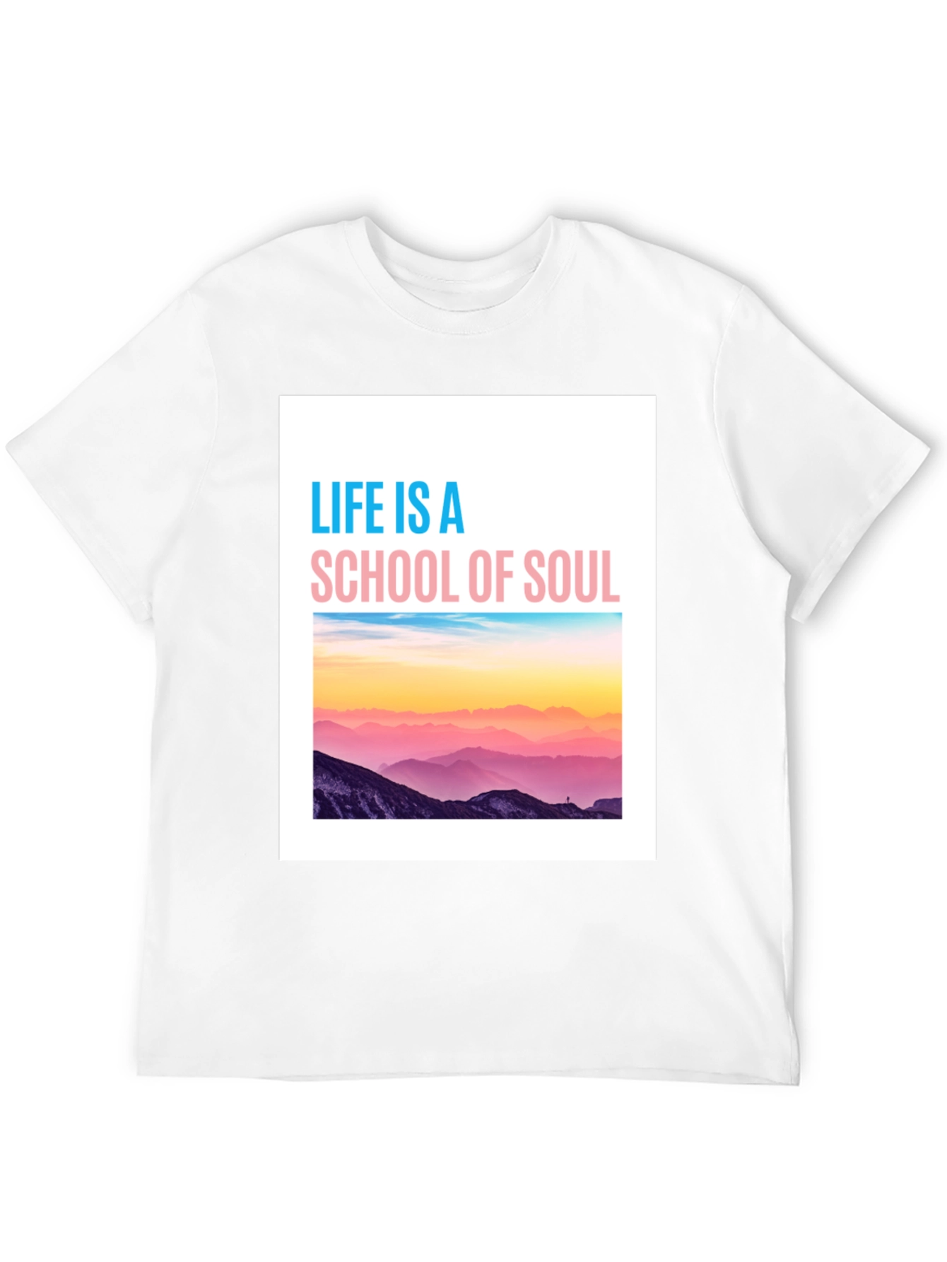 Life is a School of Soul Graphic Tee