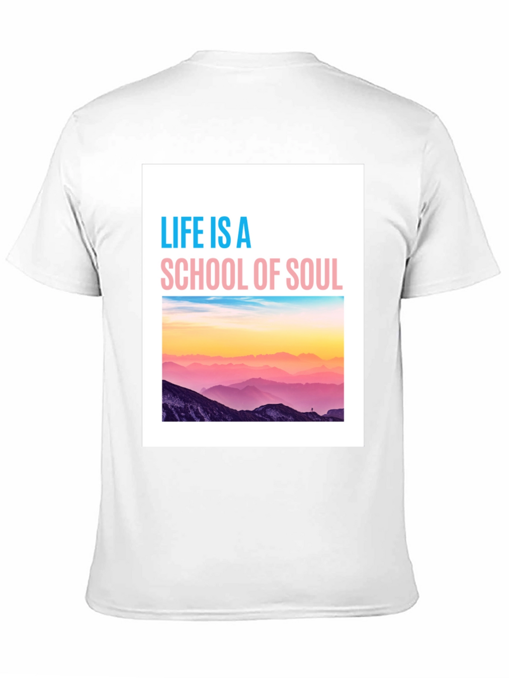 Life is a School of Soul Graphic Tee