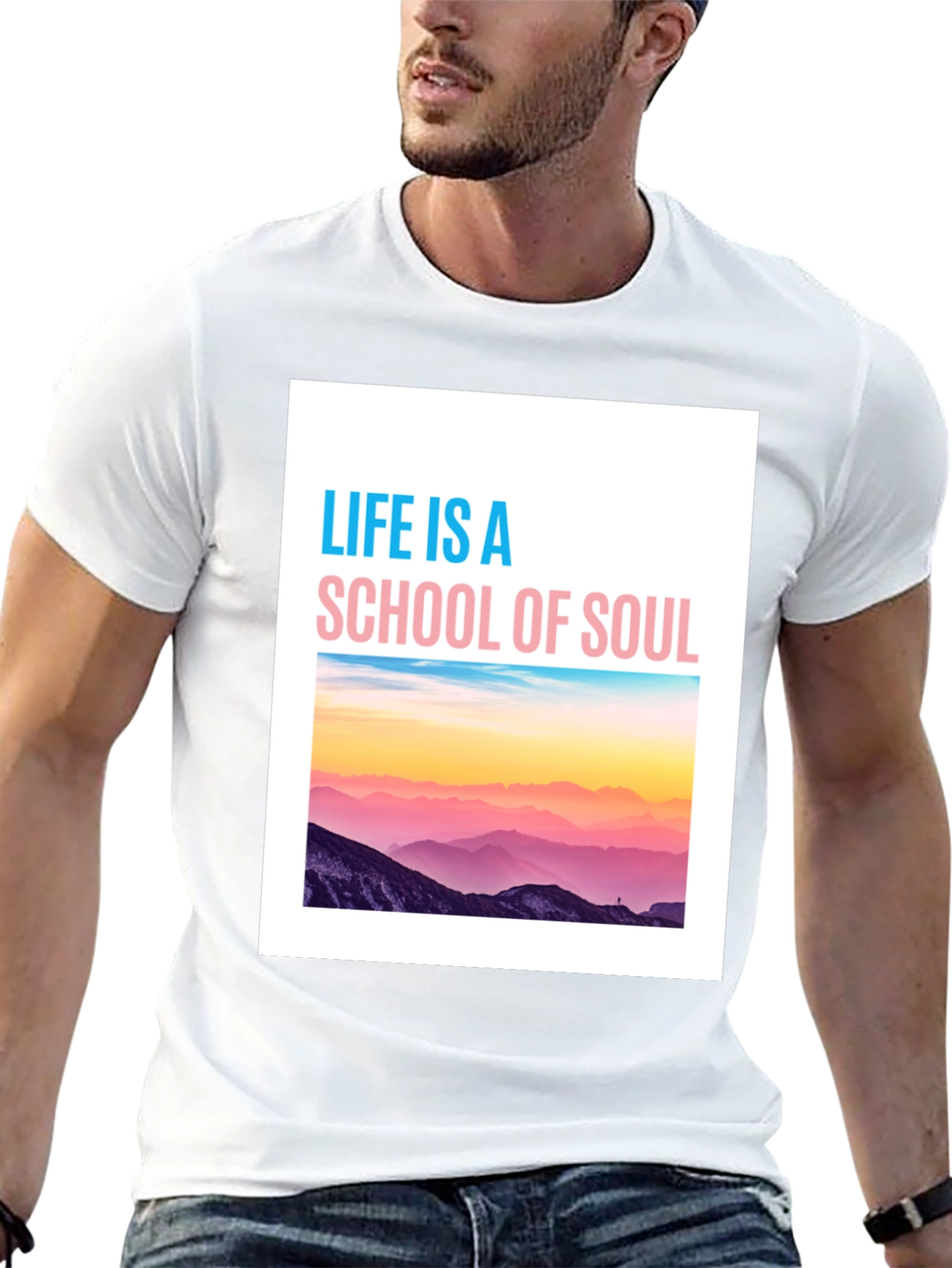 Life is a School of Soul Graphic Tee
