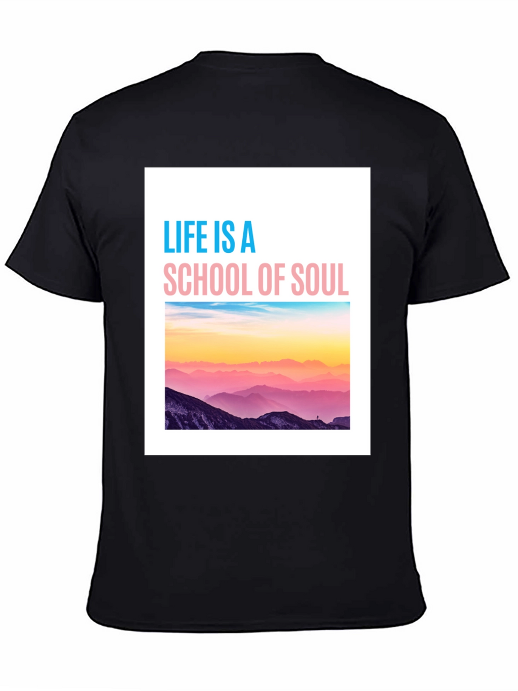 Life is a School of Soul Graphic Tee