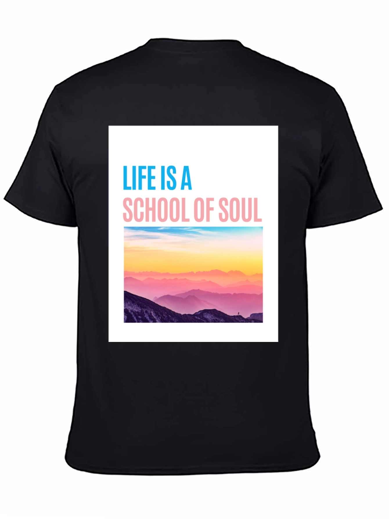 Life is a School of Soul Graphic Tee
