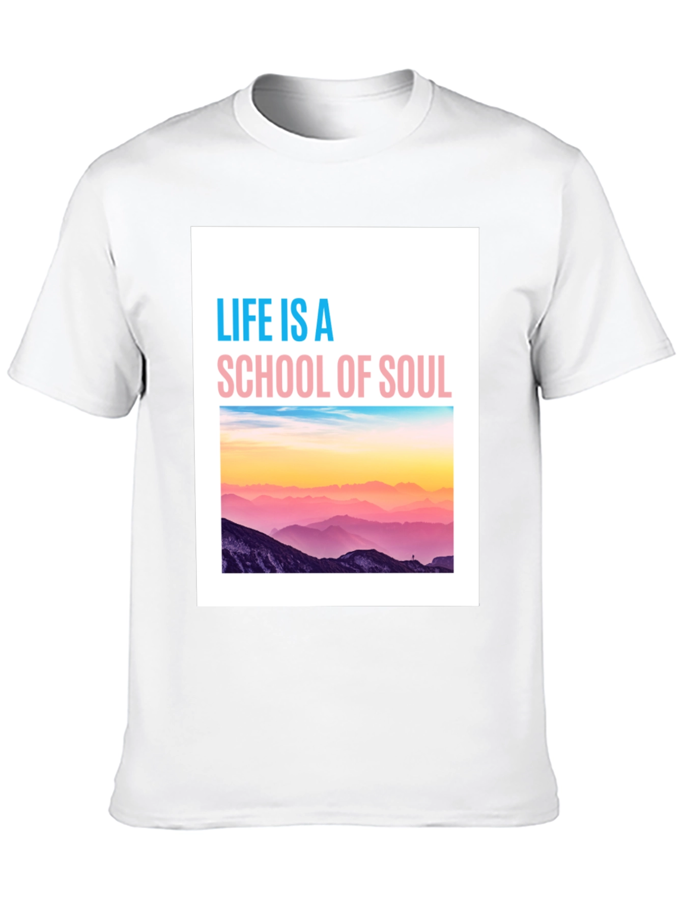 Life is a School of Soul Graphic Tee