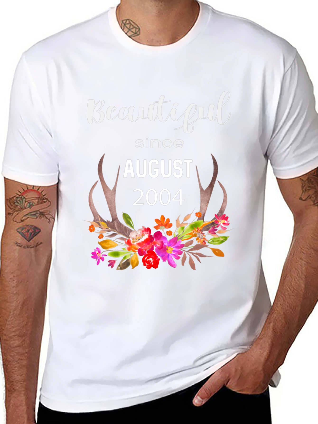 Beautiful Since August 2004 Graphic Tee