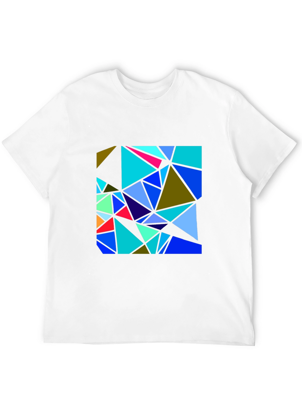 Abstract Geometric Triangle T-Shirt