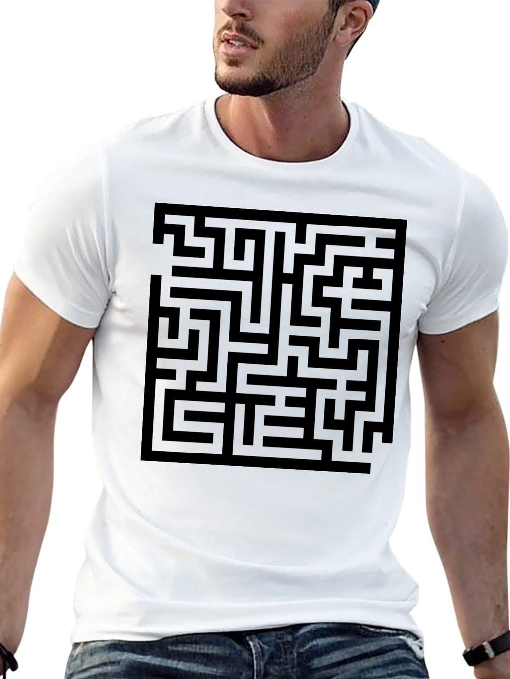 Maze T-Shirt - Solve the Mystery!