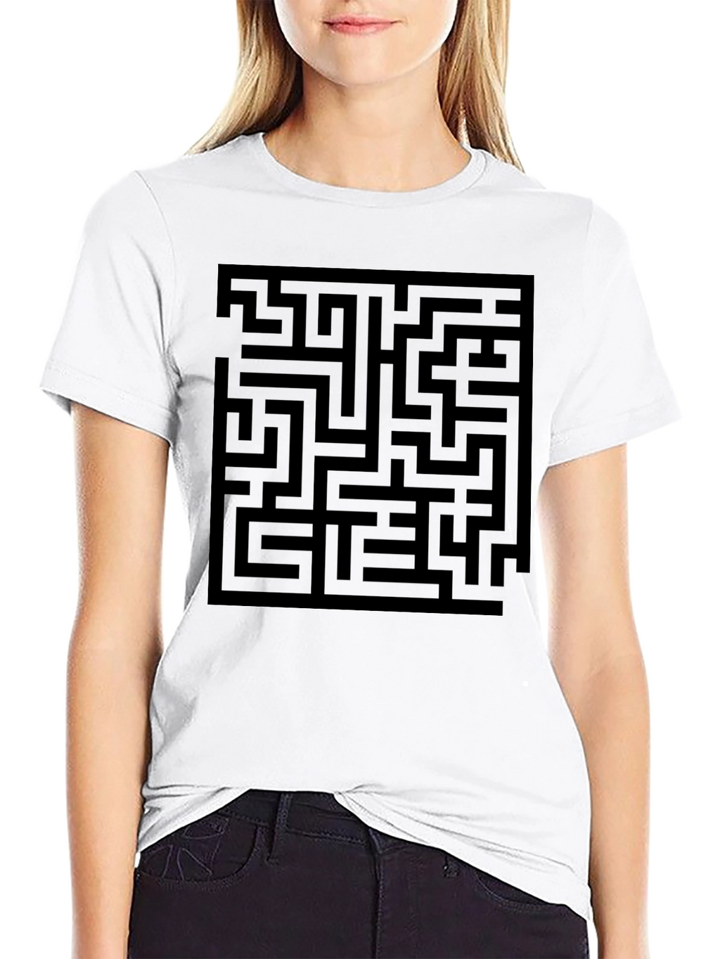 Maze T-Shirt - Solve the Mystery!
