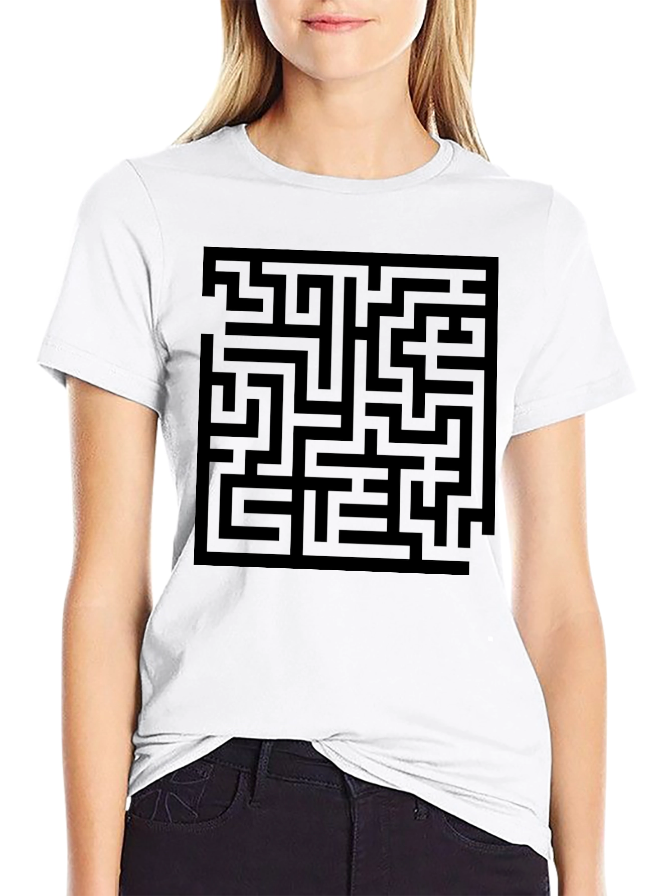 Maze T-Shirt - Solve the Mystery!