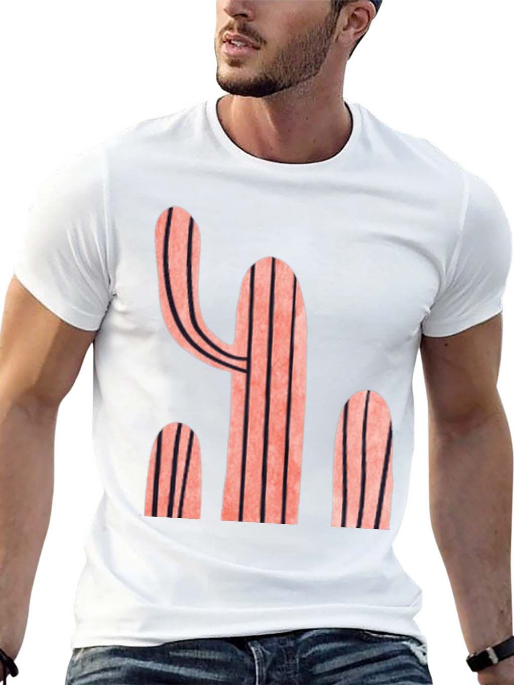 Cactus Graphic Tee - Desert Style T-Shirt