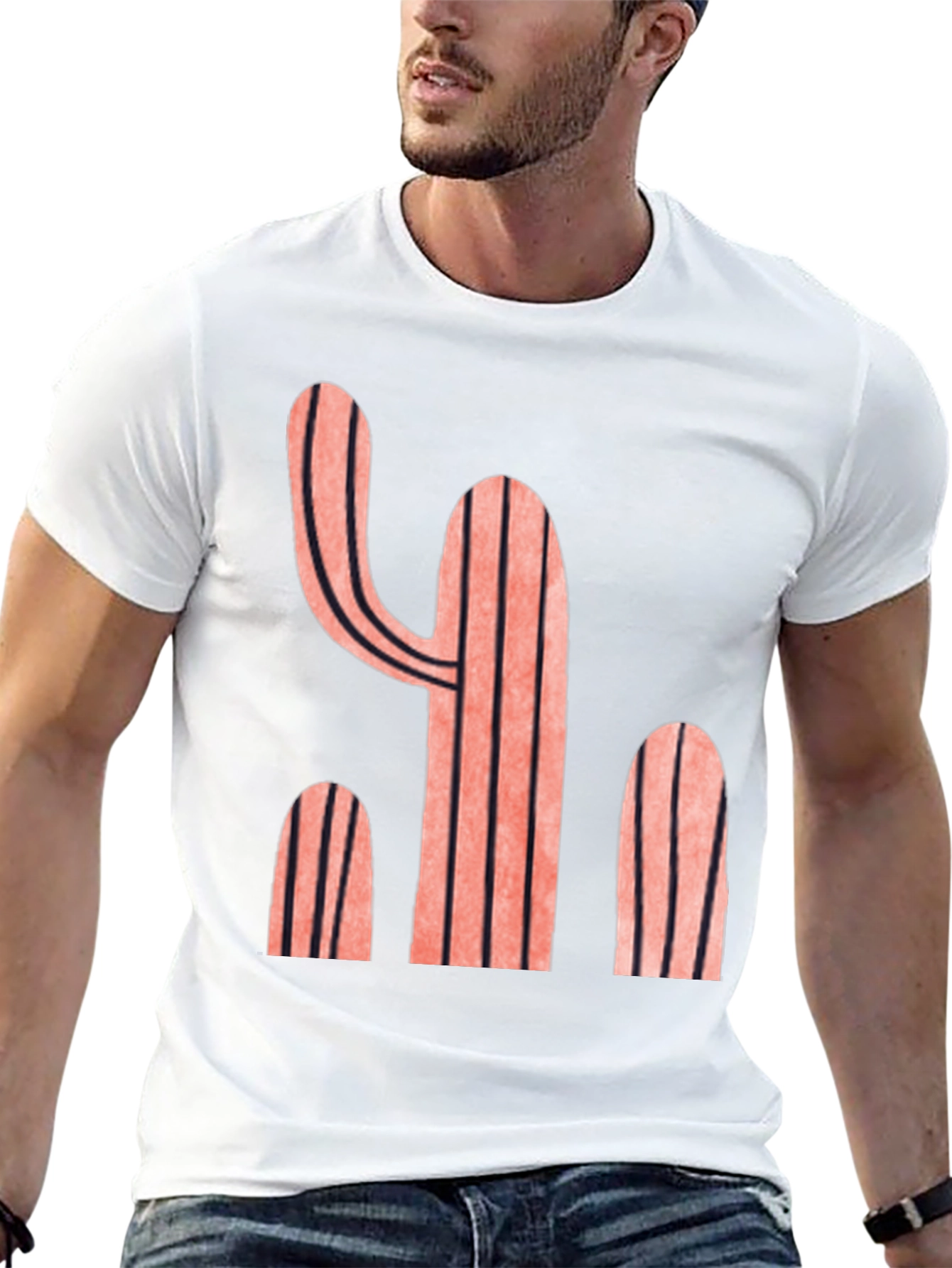 Cactus Graphic Tee - Desert Style T-Shirt