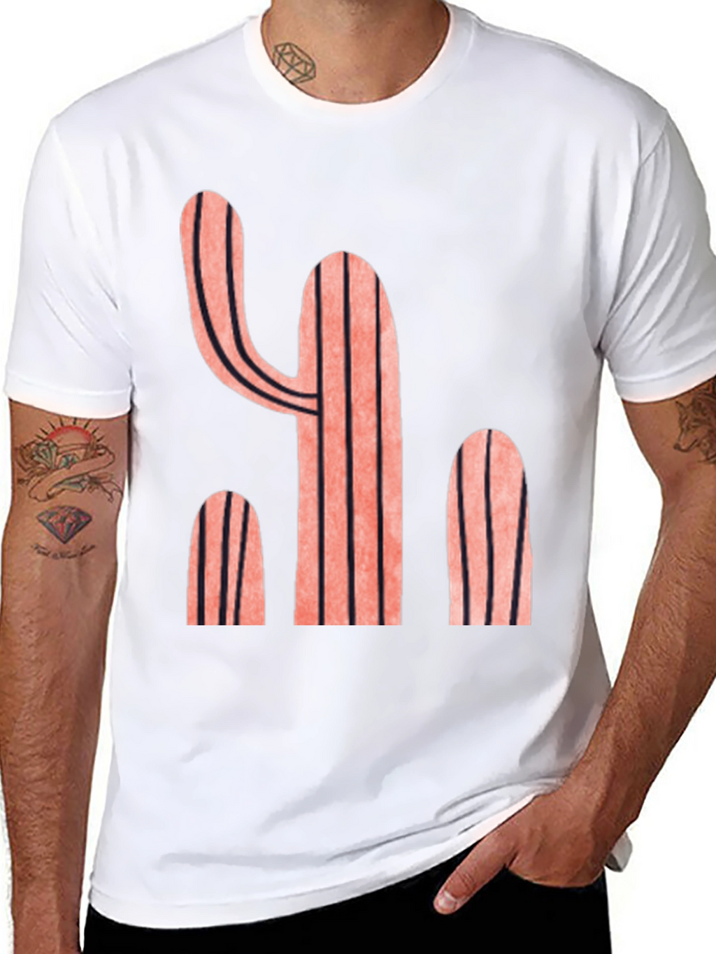 Cactus Graphic Tee - Desert Style T-Shirt