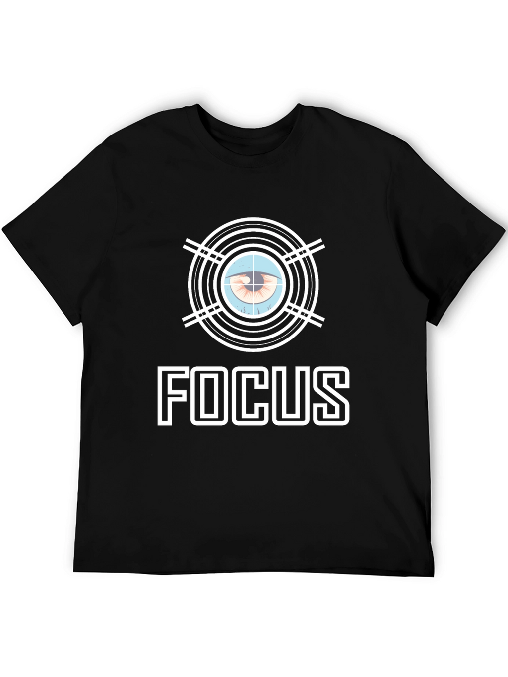 Focus Eye Graphic T-Shirt - Stylish & Unique Design