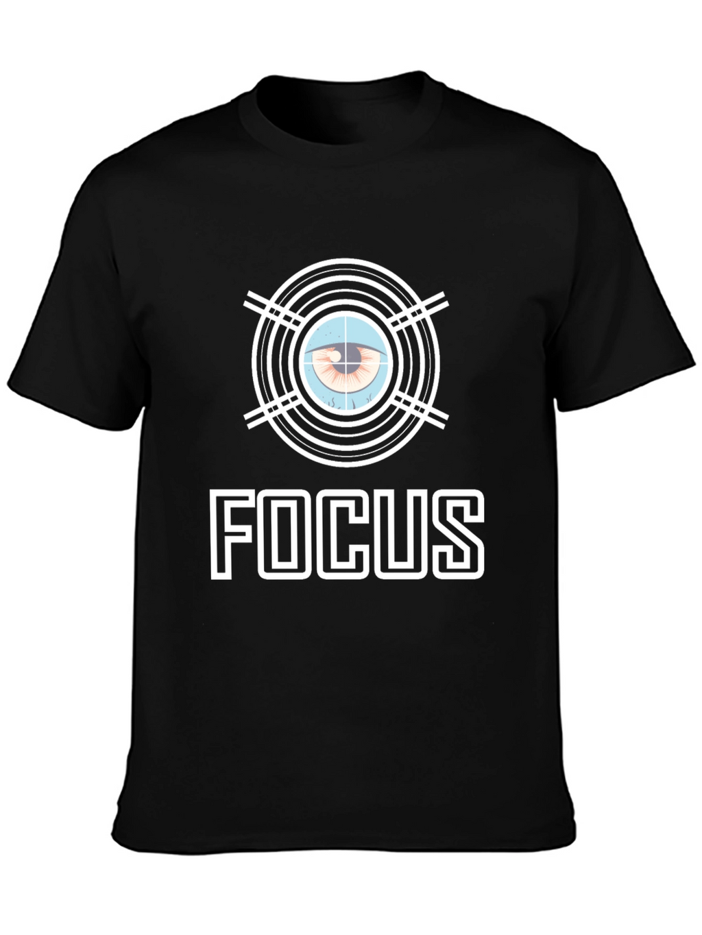 Focus Eye Graphic T-Shirt - Stylish & Unique Design