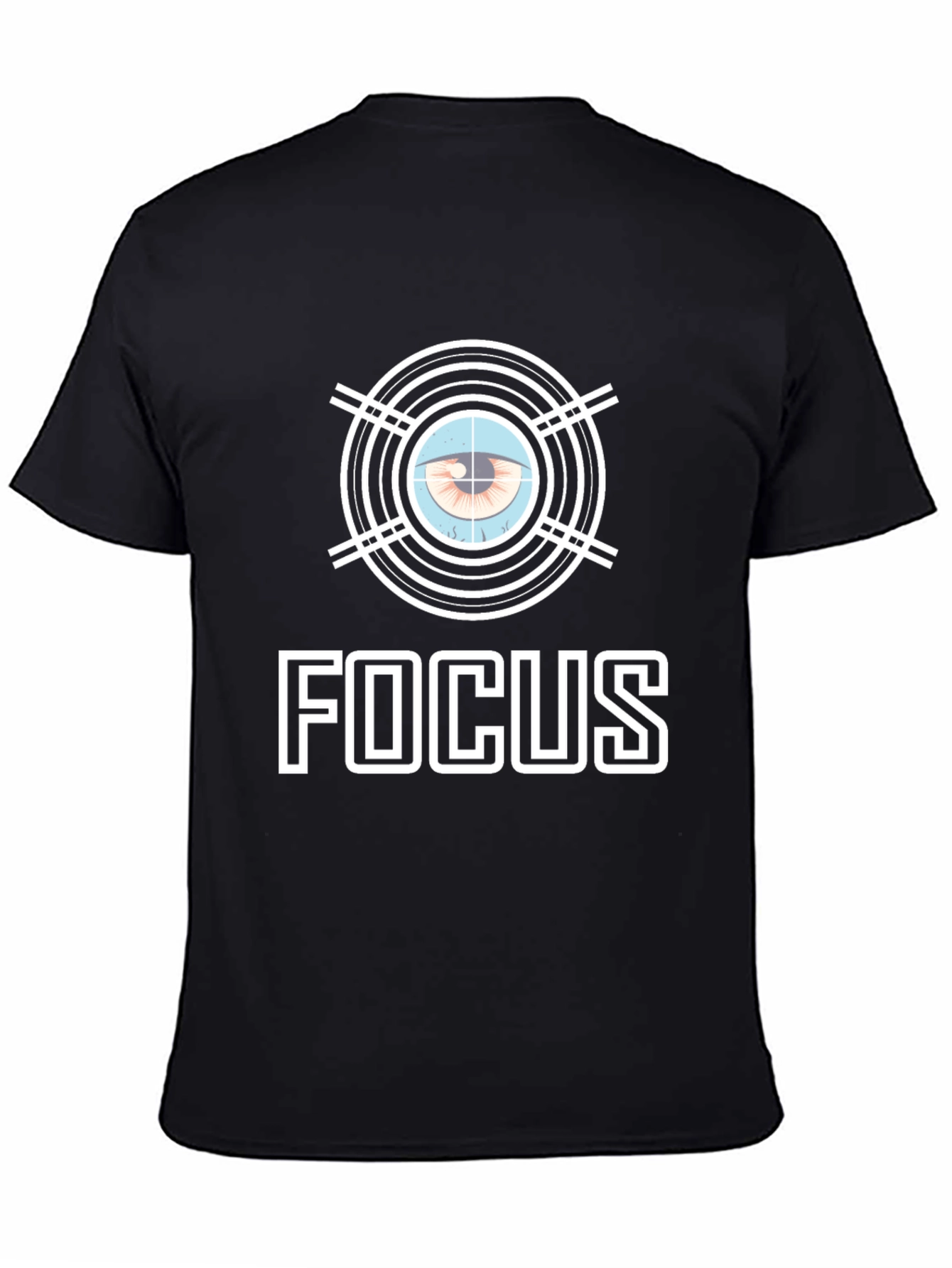 Focus Eye Graphic T-Shirt - Stylish & Unique Design