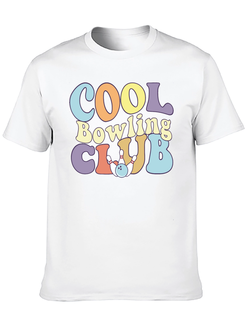 Cool Bowling Club Graphic Tee