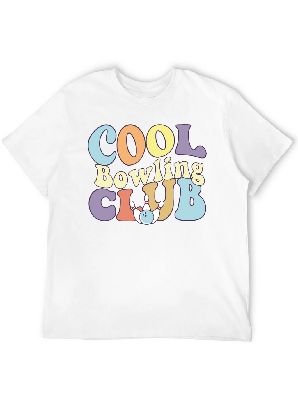 Cool Bowling Club Graphic Tee