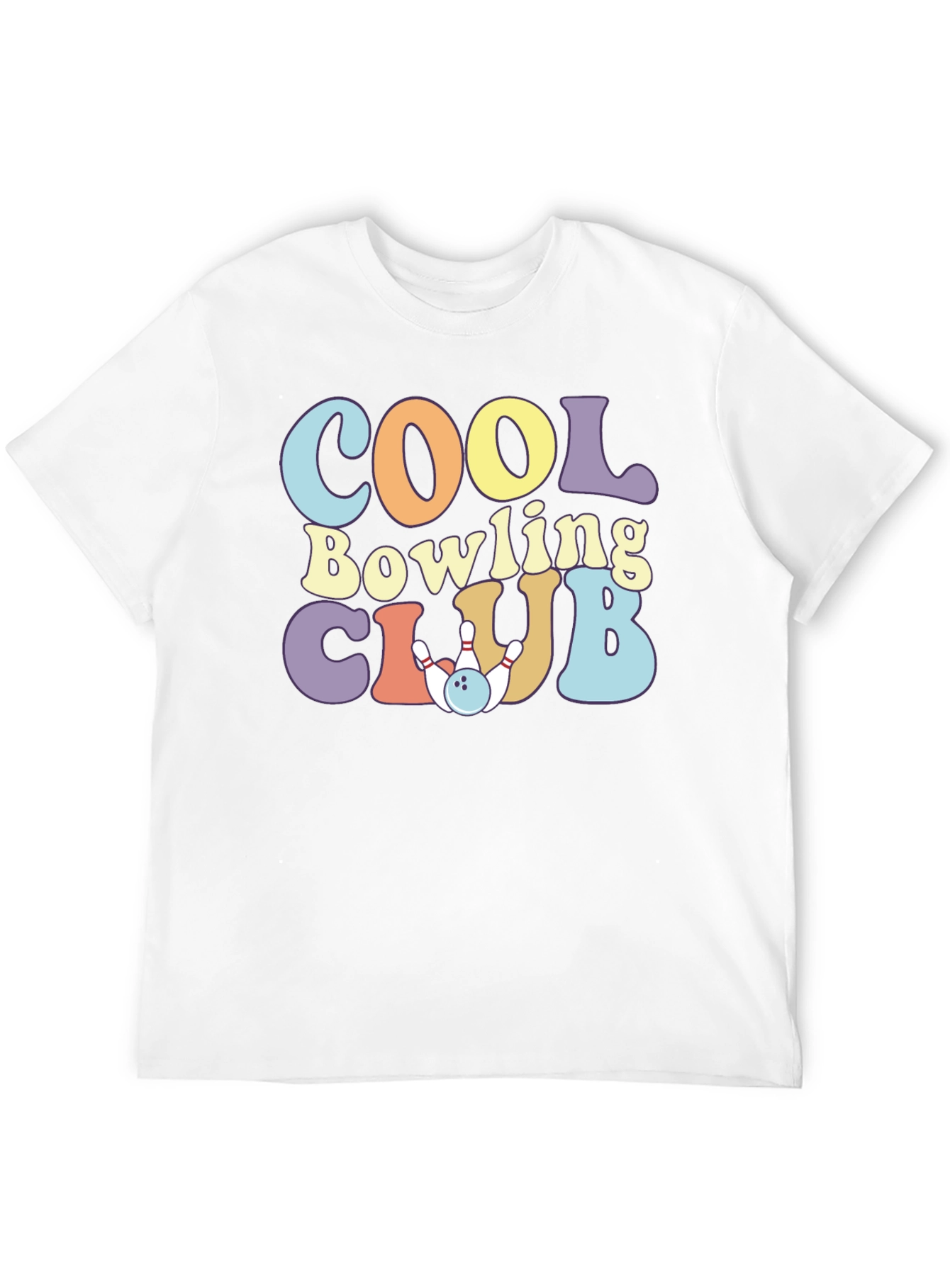 Cool Bowling Club Graphic Tee