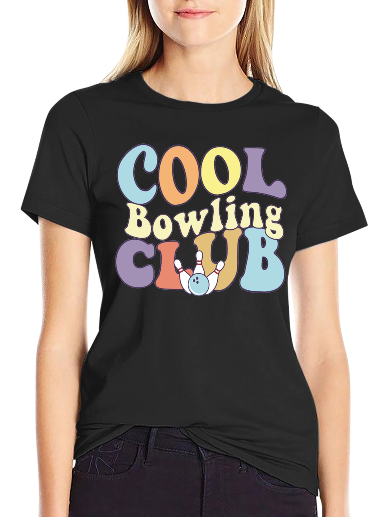Cool Bowling Club Graphic Tee