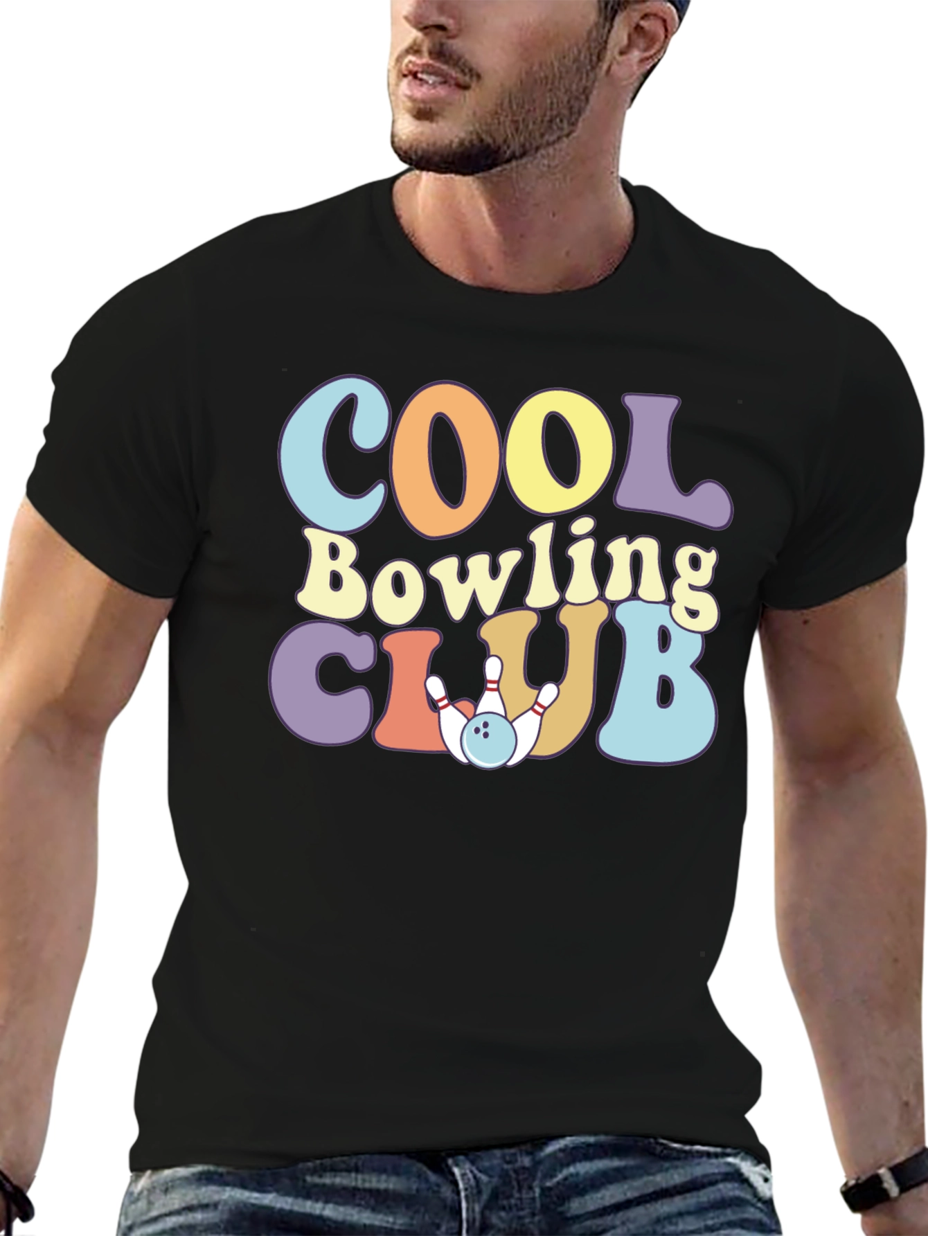 Cool Bowling Club Graphic Tee