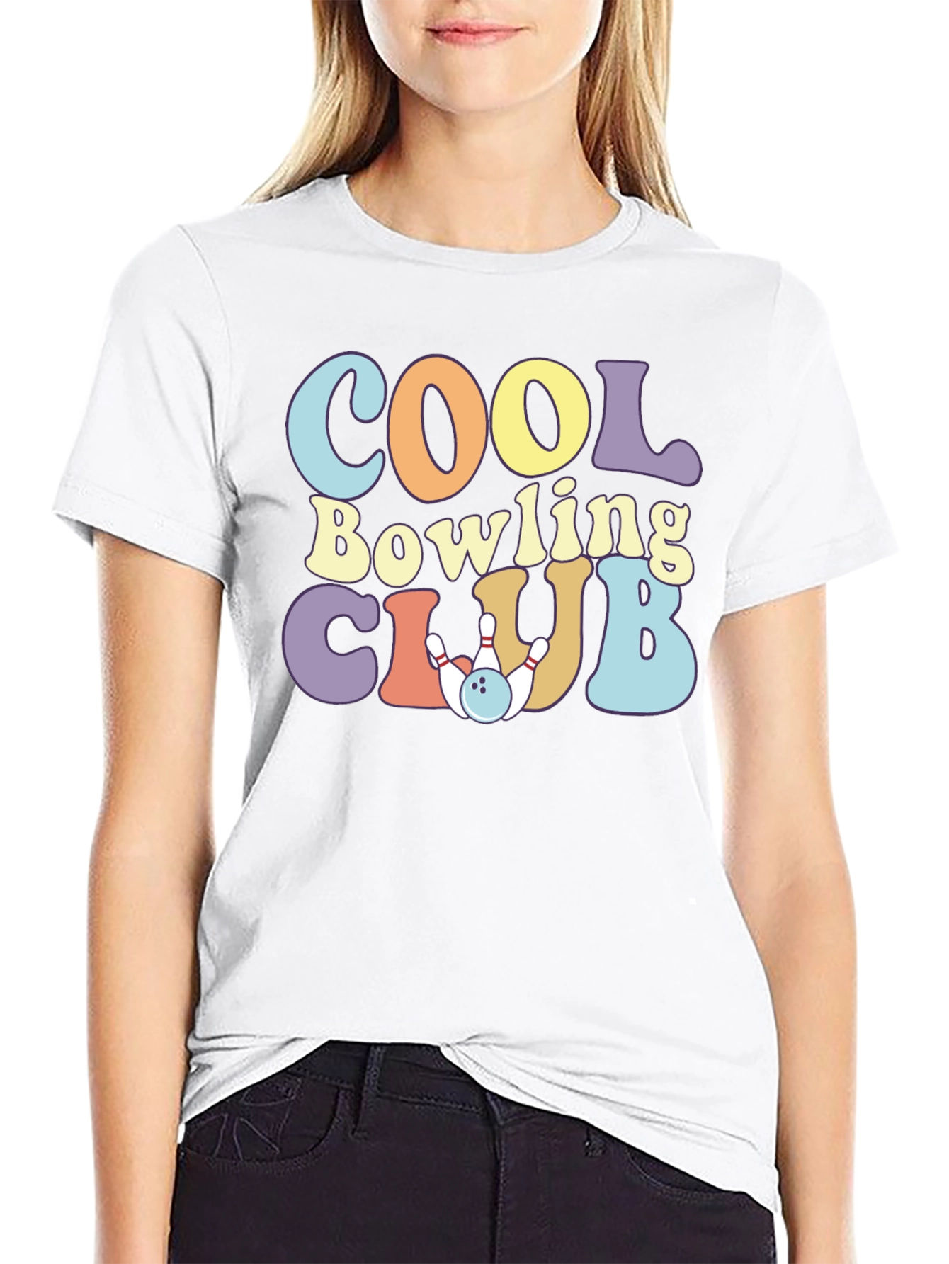 Cool Bowling Club Graphic Tee