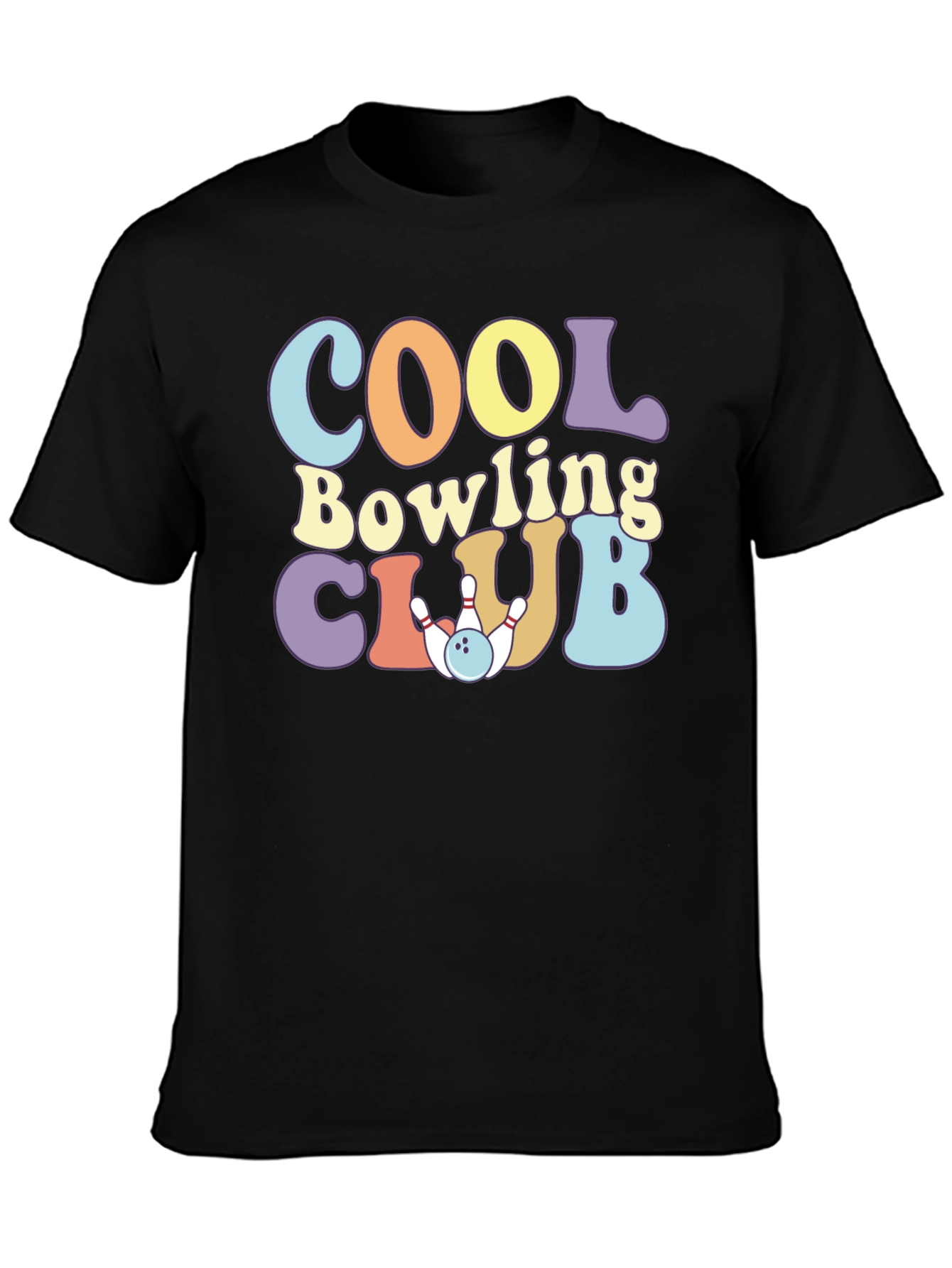 Cool Bowling Club Graphic Tee
