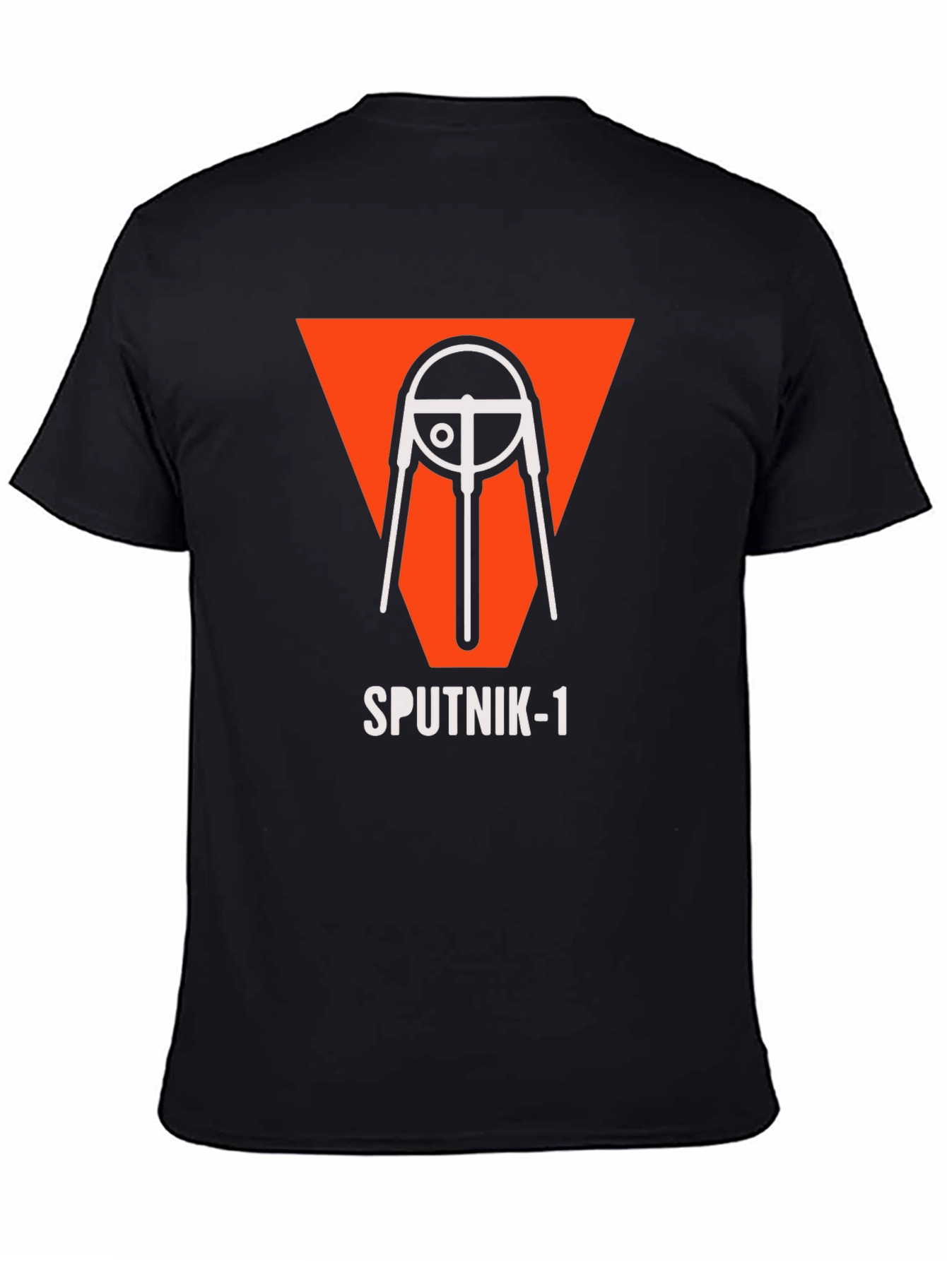 Sputnik-1 Retro T-Shirt - Space Race Era Design