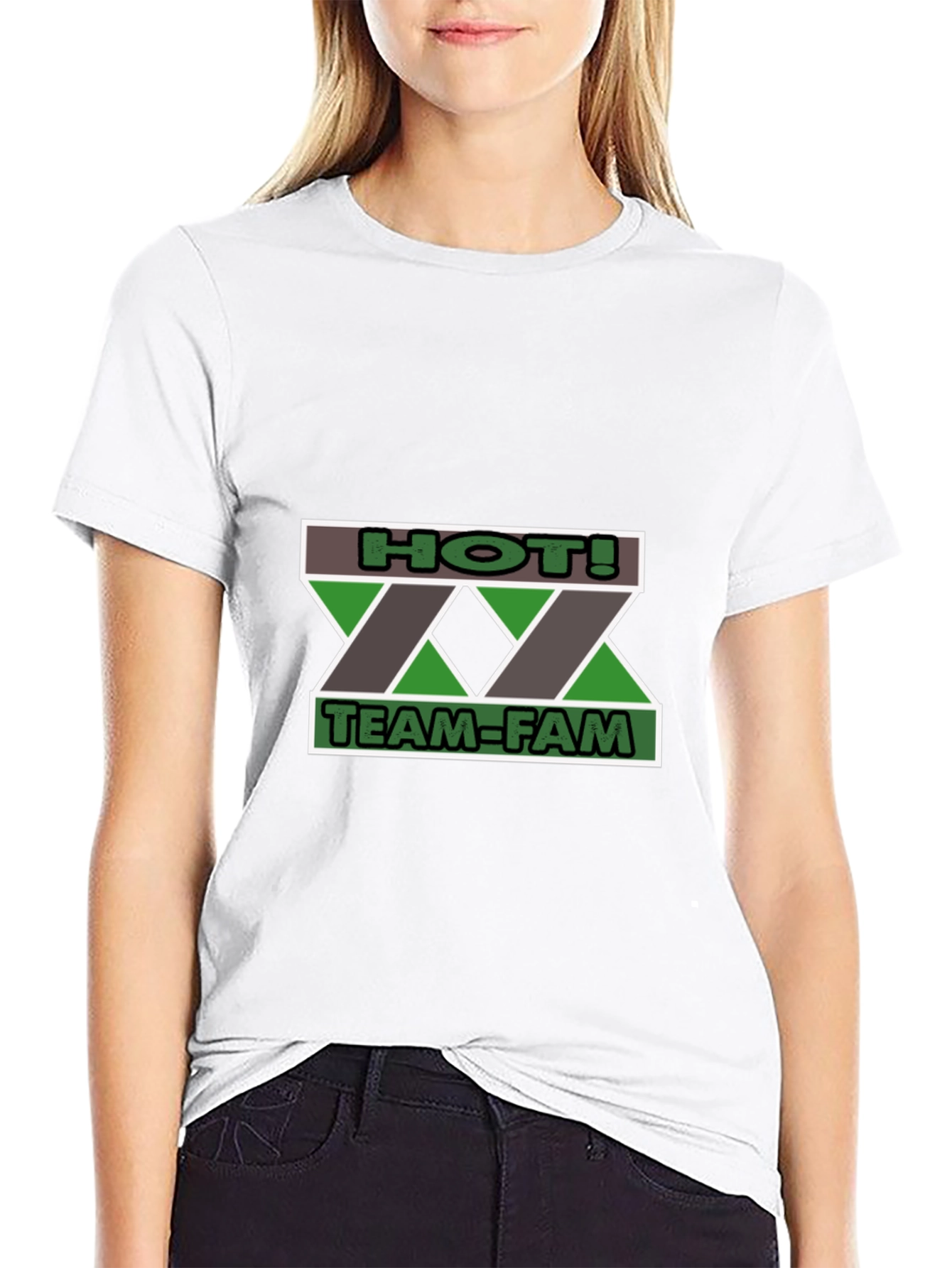 HOT! TEAM-FAM Black T-Shirt
