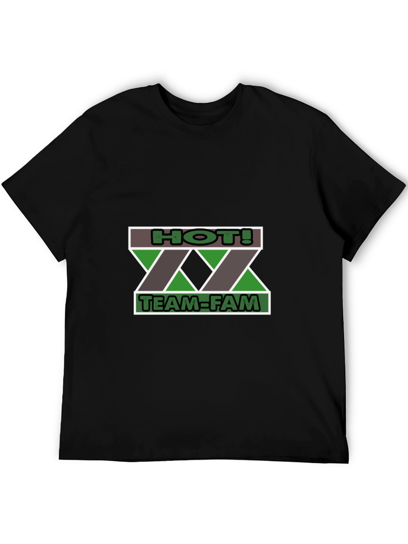 HOT! TEAM-FAM Black T-Shirt