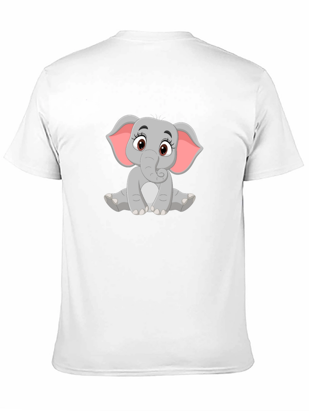 Cute Elephant Graphic T-Shirt