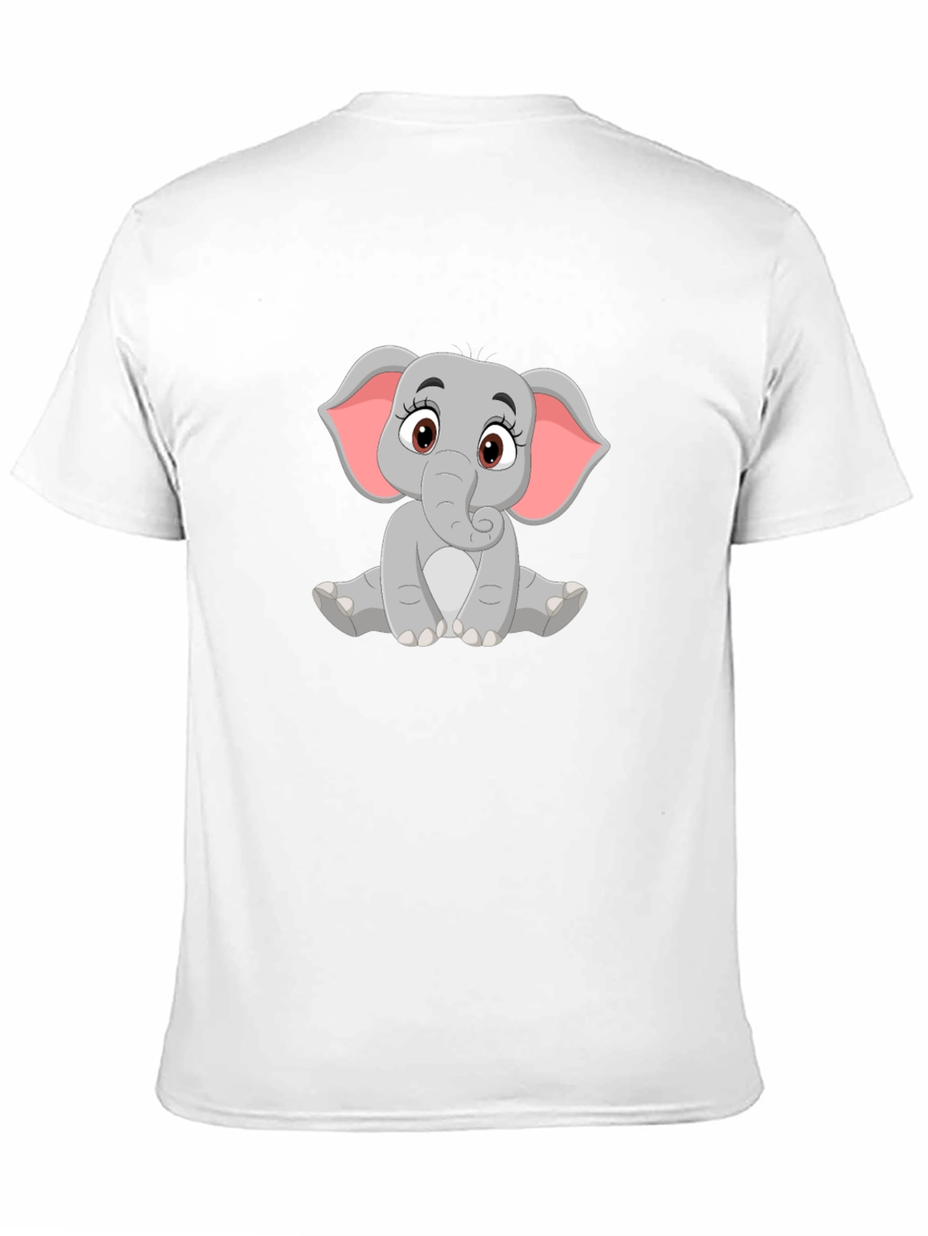 Cute Elephant Graphic T-Shirt