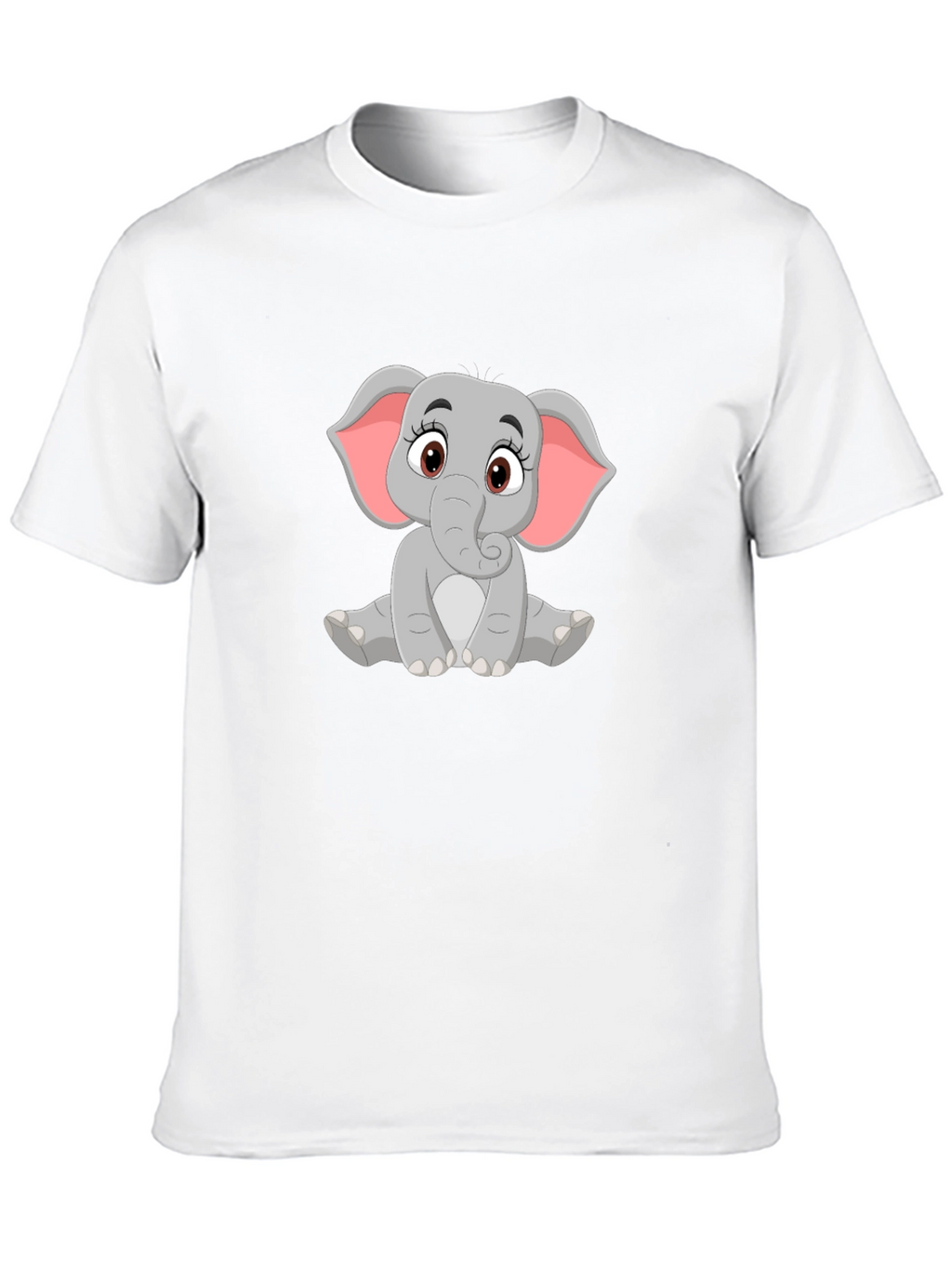 Cute Elephant Graphic T-Shirt