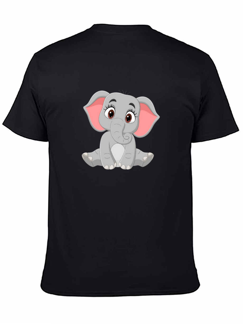 Cute Elephant Graphic T-Shirt